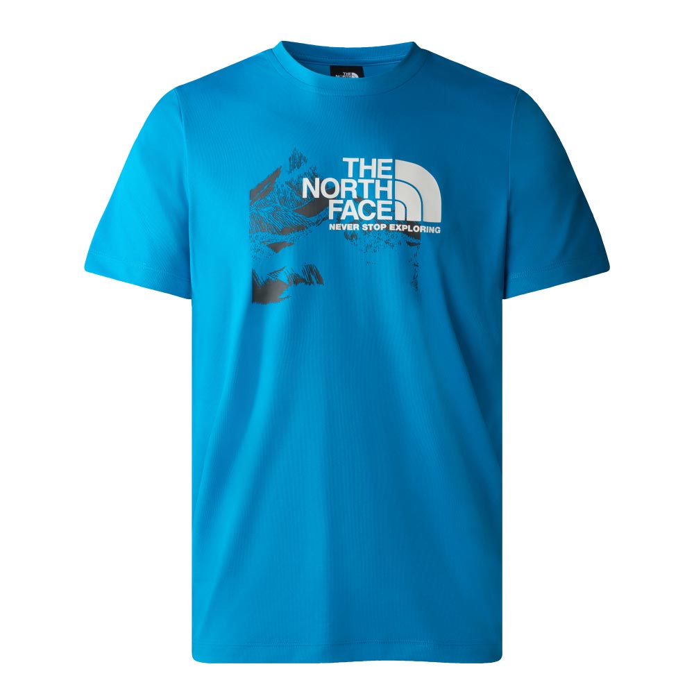TNF Mens Odles Tech Tee Blue