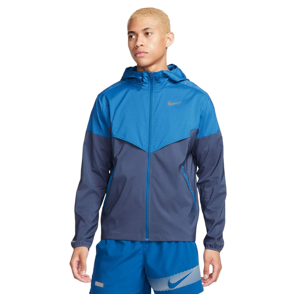 NIKE MENS IMP LGHT WINDRNNER JKT BLUE