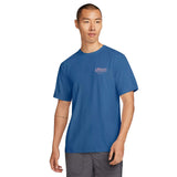NIKE MENS DF UV HYVERSE SS GX BLUE