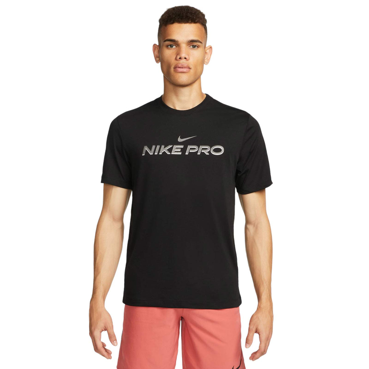 NIKE MENS DF TEE DB NIKE PRO BLACK