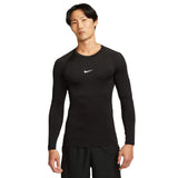 NIKE MENS NP DF TIGHT TOP LS BLACK