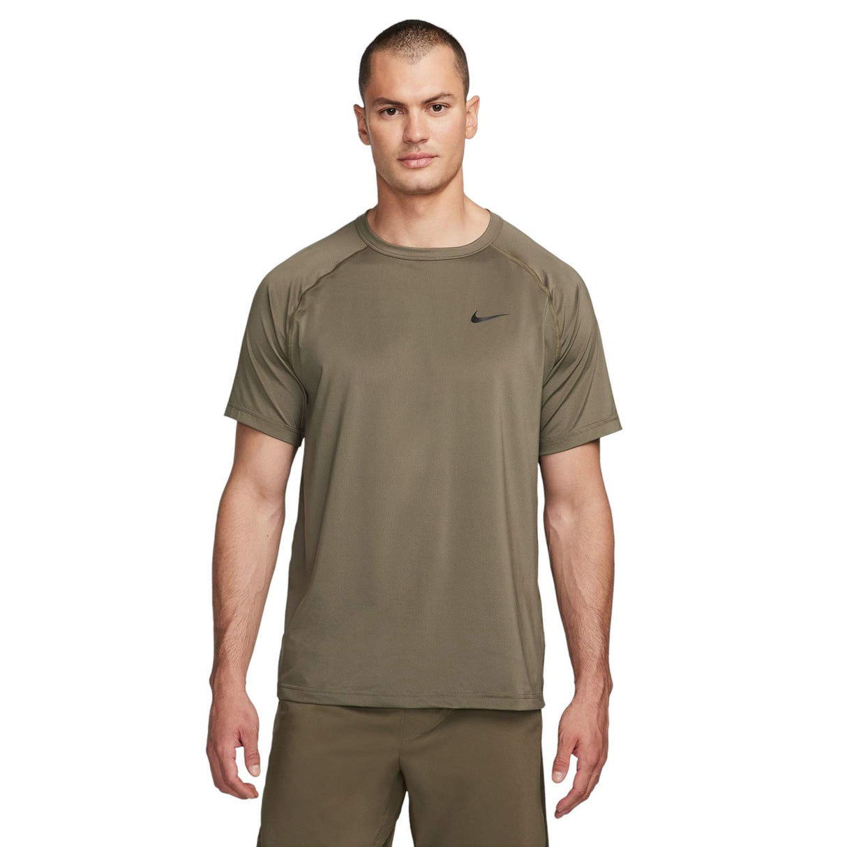 NIKE MENS DF READY SS GREEN