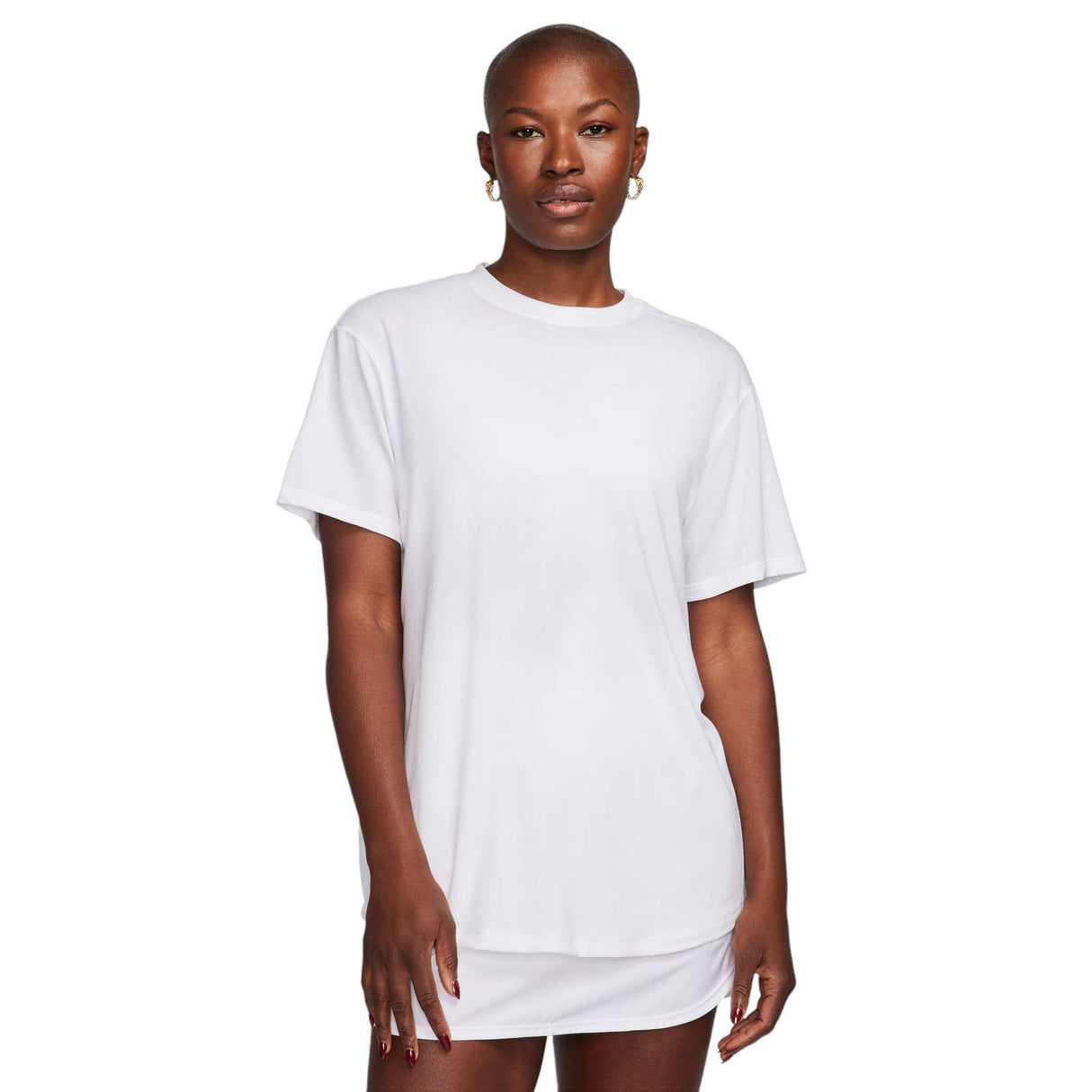 Nike Wmns One Relaxed DF SS Top White