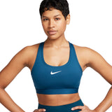 Nike Wmns Swoosh Med Sup Bra Blue