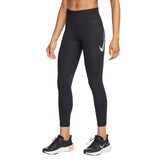 Nike Wmns FST SW HBR DF MR 7/8 Tight Blk