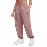Nike Wmns NSW PHNX FLC HR OS Pant Brown