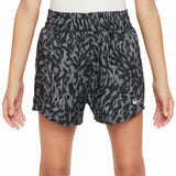 NIKE GIRLS DF ONE WVN HR SHORT VNR GREY
