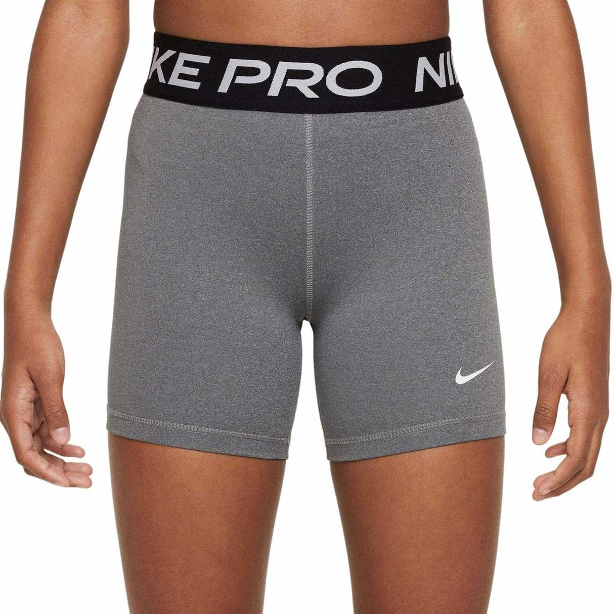 NIKE GIRLS NP DF 3IN SHORT GREY