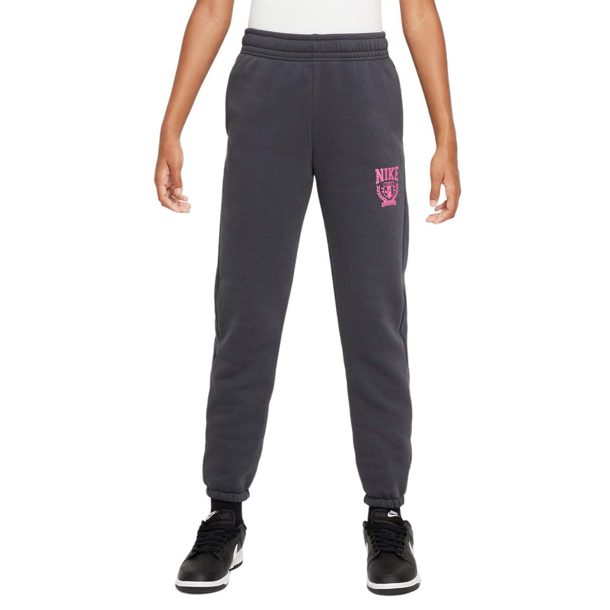 NIKE GIRLS NSW TREND FLC CF PANT GREY