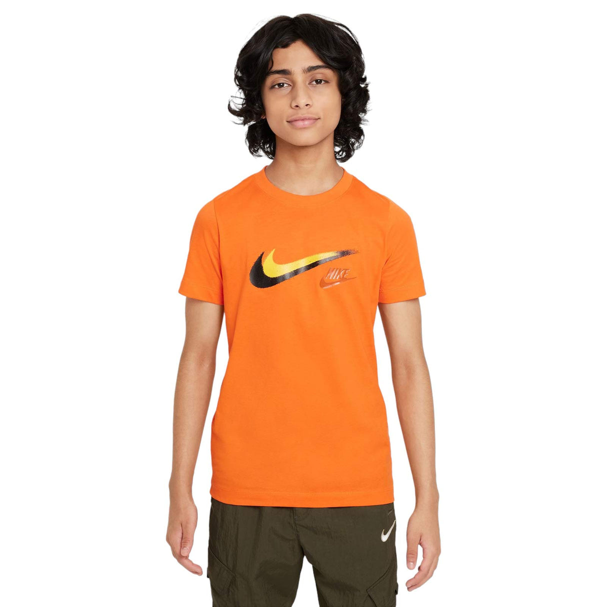 Nike Boys NSW SI SS Tee Orange