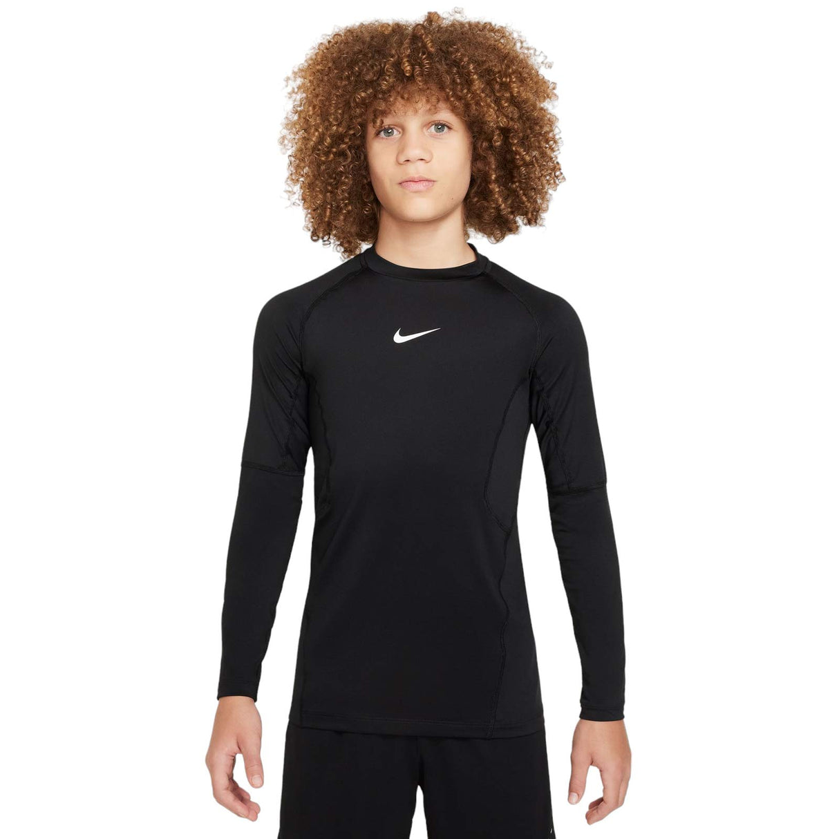Nike Boys NP DF LS Top 24 Black