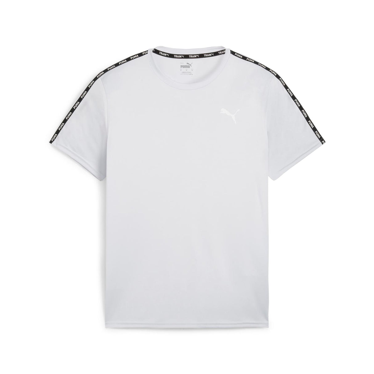 Puma Mens Fit Taped Tee Blue