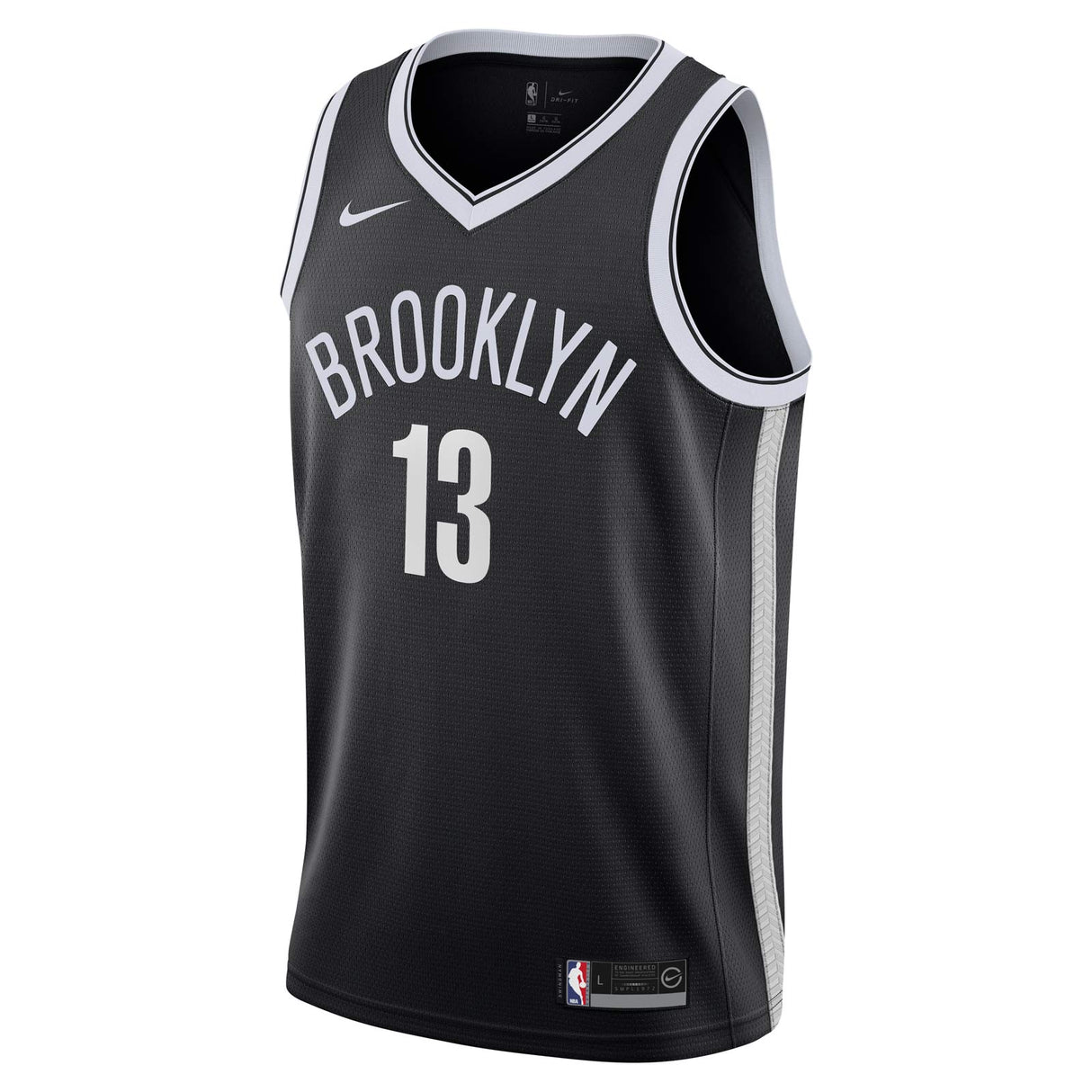 NIKE Nets Harden Icon Kids Jersey Black