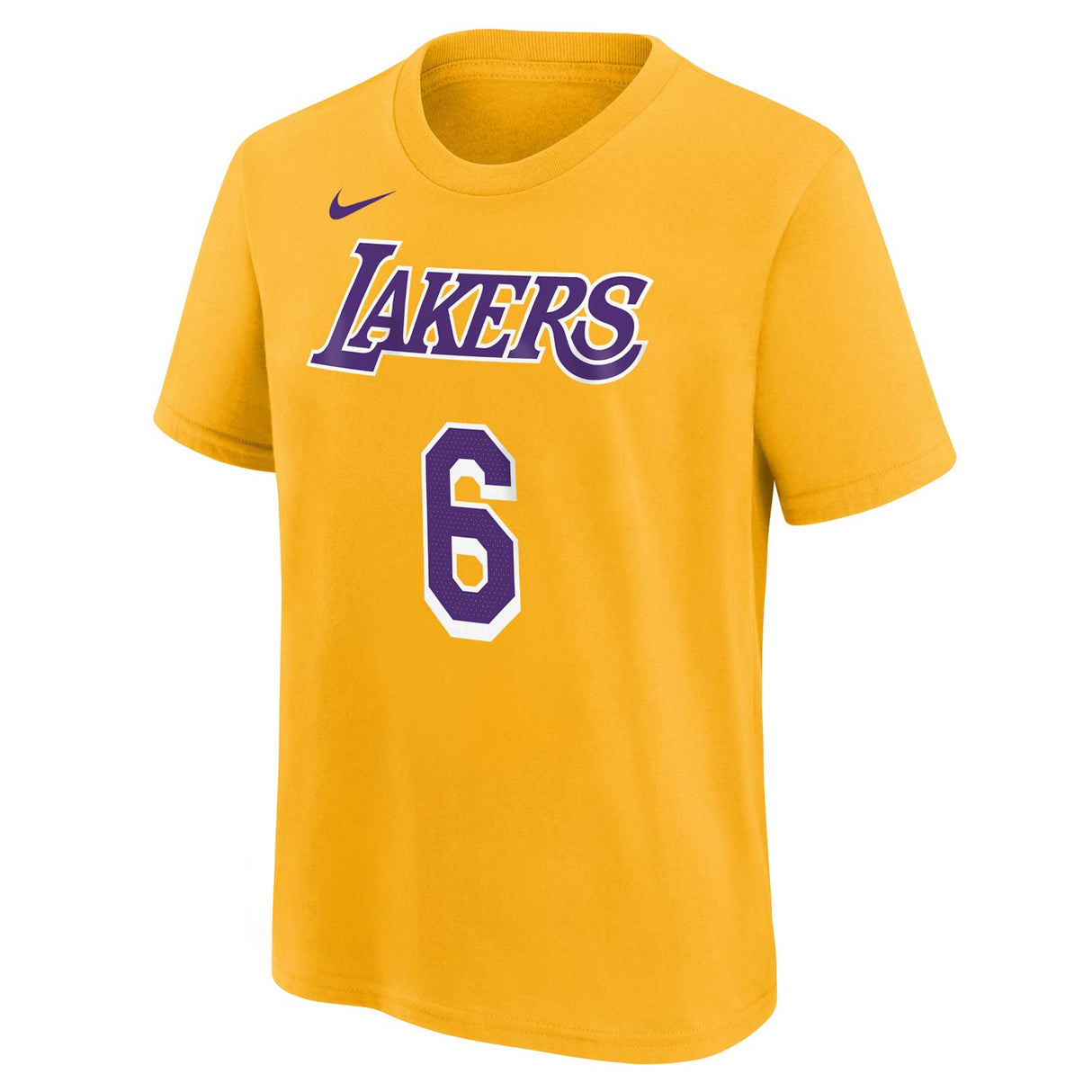 NIKE Lakers LeBron Icon Kids Tee Yellow