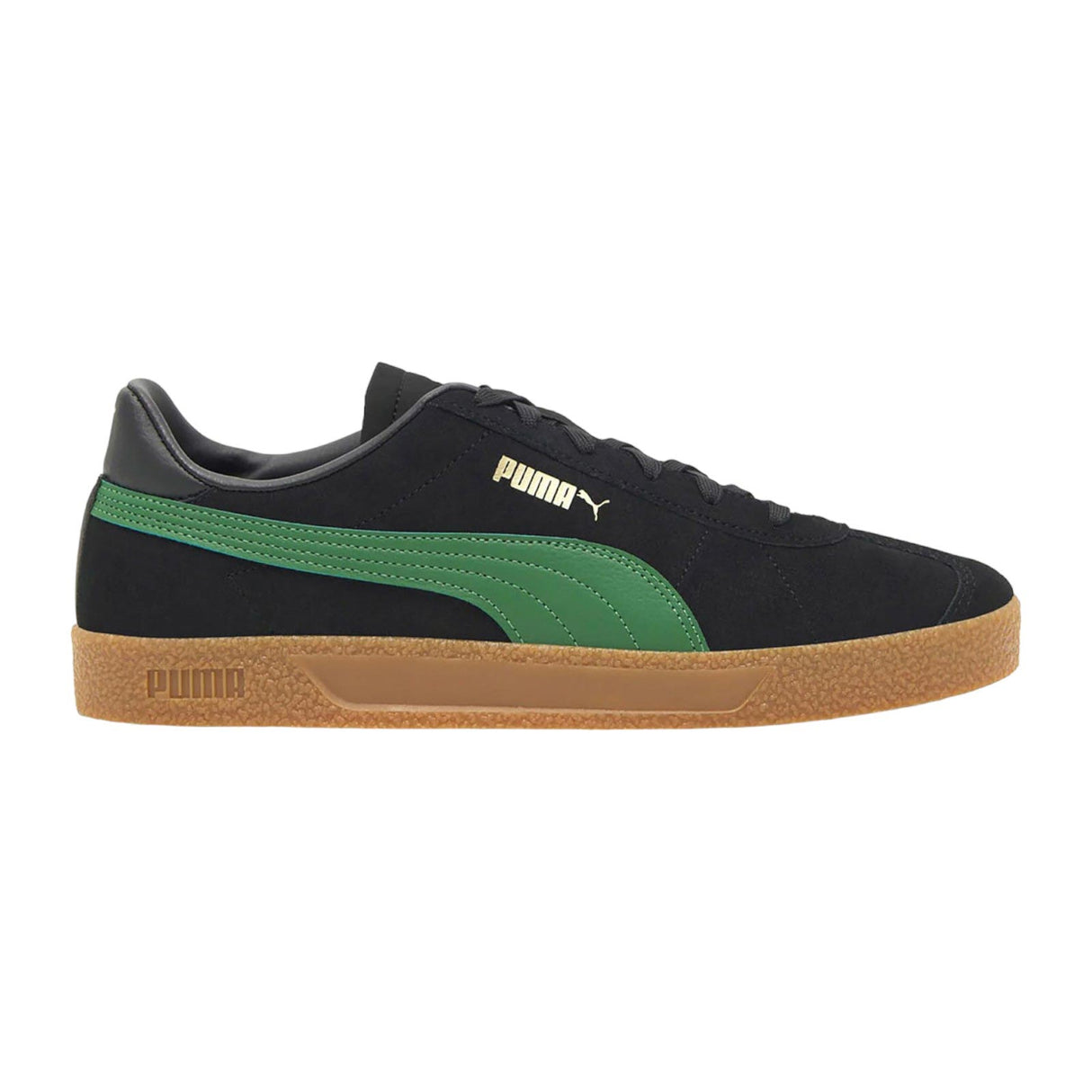 Puma Club Mens Black/Green