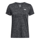 UA Womens Tech SSV-Twist Tee Black