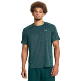 UA Mens Tech Textured SS Green