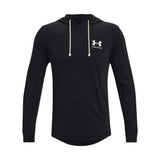 UA Mens Rival Terry LC Hoodie Black