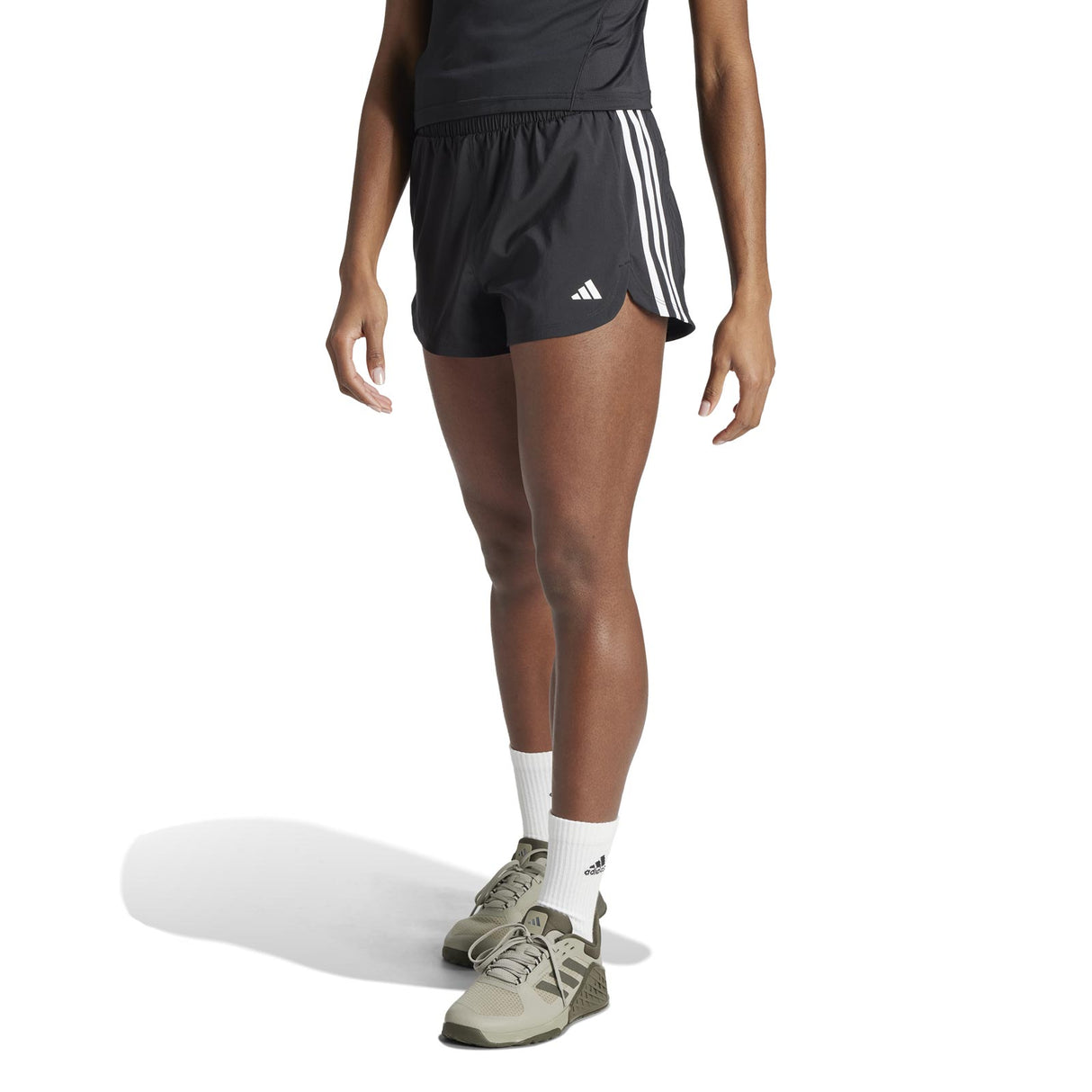 adidas Womens Pacer Wvn 3in Short Black