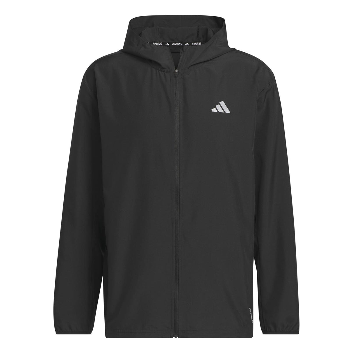 adidas Mens Run It Jacket Black