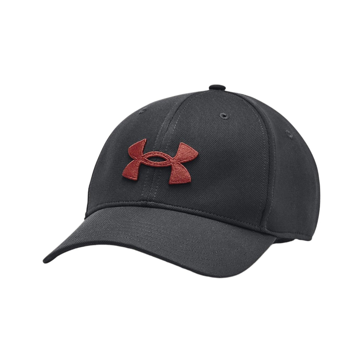 UA Men's Blitzing Adjustable Cap Blk/Rd