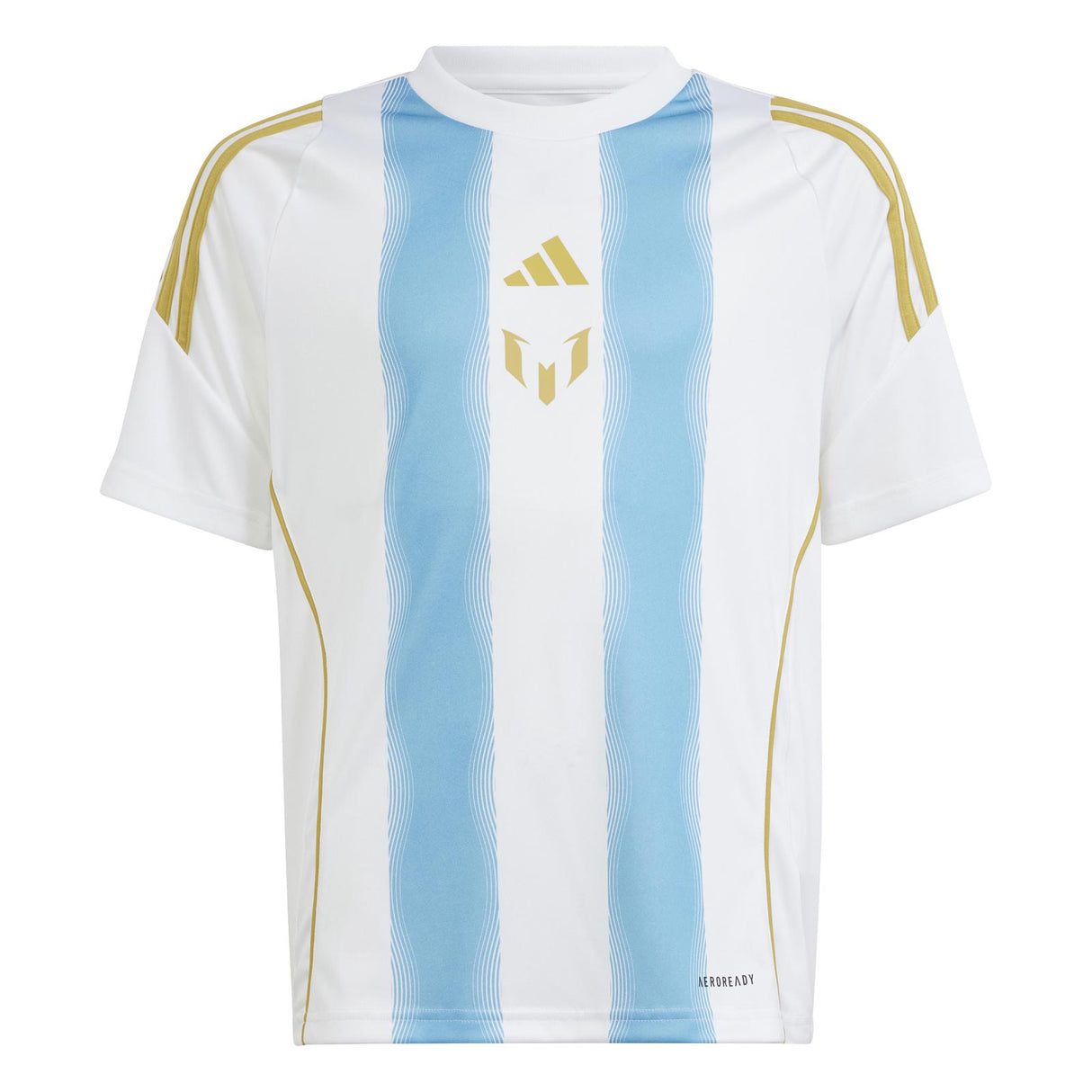 adidas Boys Messi TR Jersey White