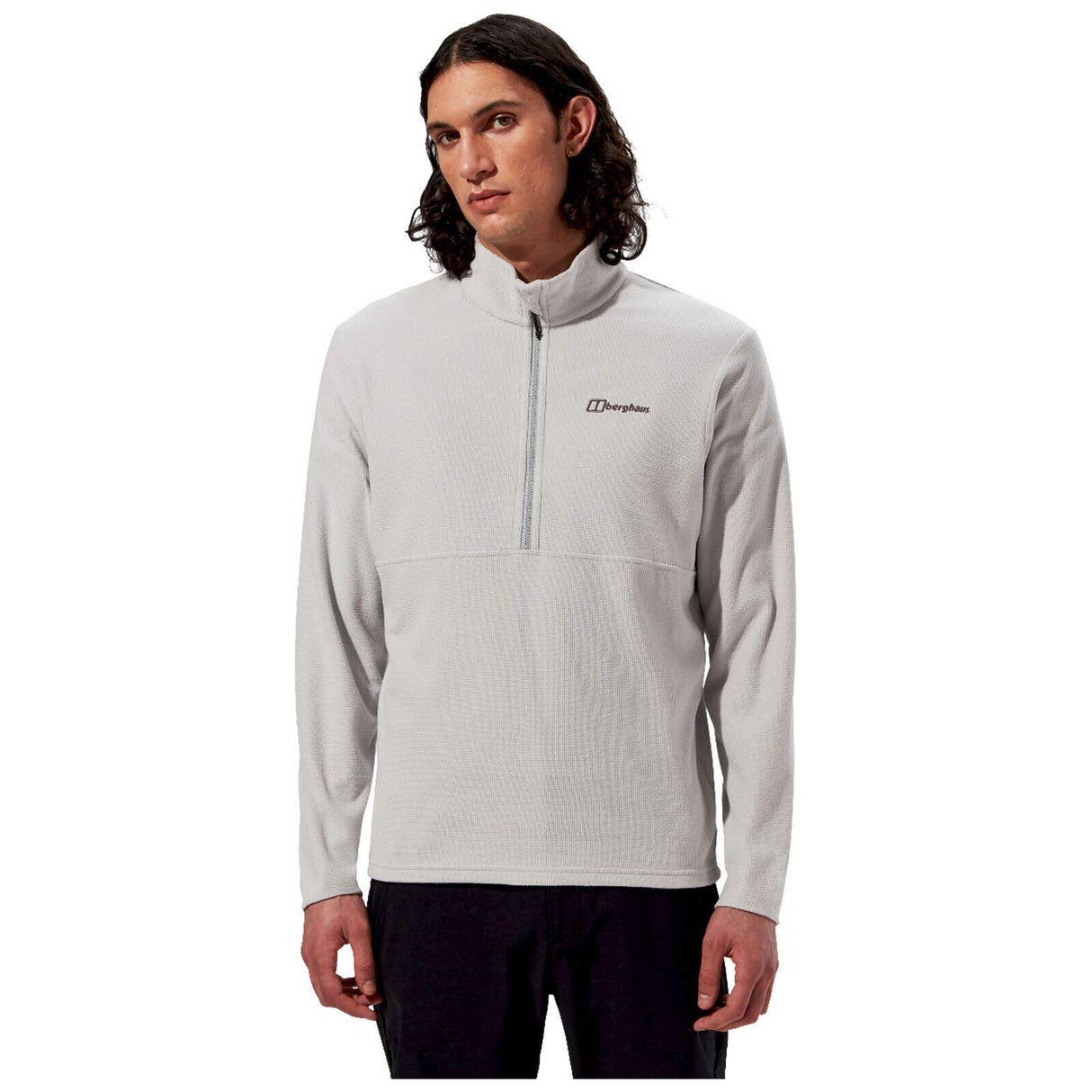 Berghaus Ryten Half Zip Mens Top Grey