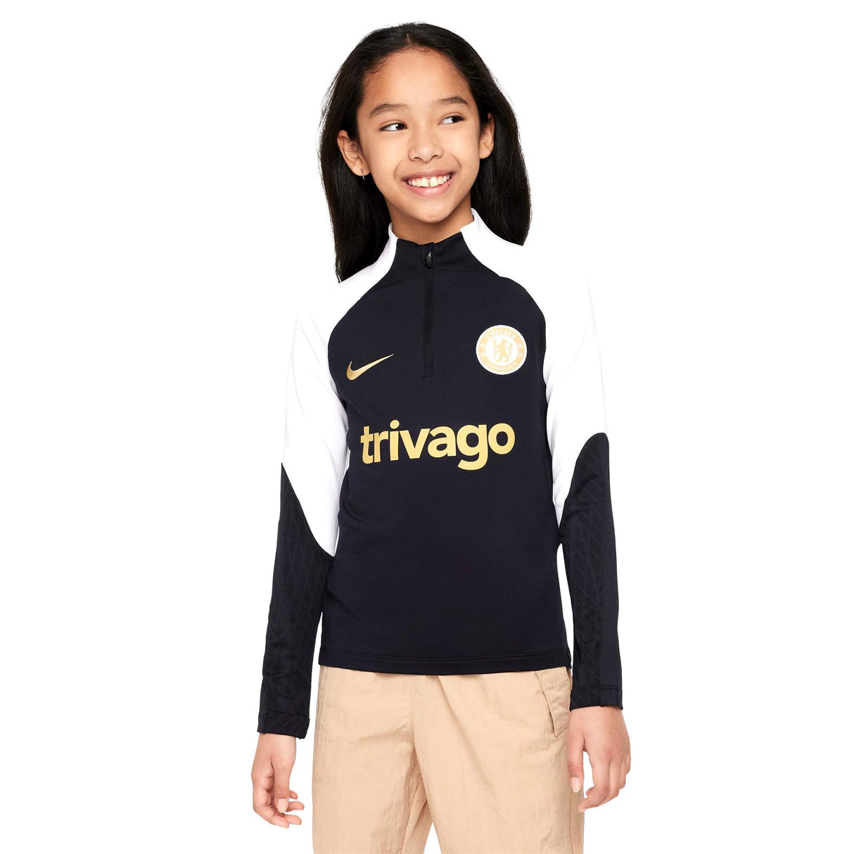 Nike CFC 23 Strike Drill Kids Top Navy