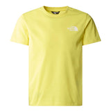 TNF Teen SS Simple Dome Boys Tee Yellow