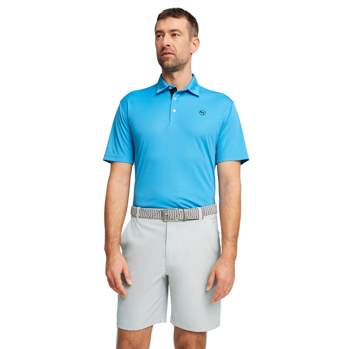 Puma Pure Solid Polo Blue