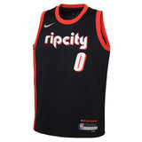 Nike Trail Blazers Lillard Kids Jersey M