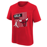 Jordan Bulls Statement Kids Tee Multi