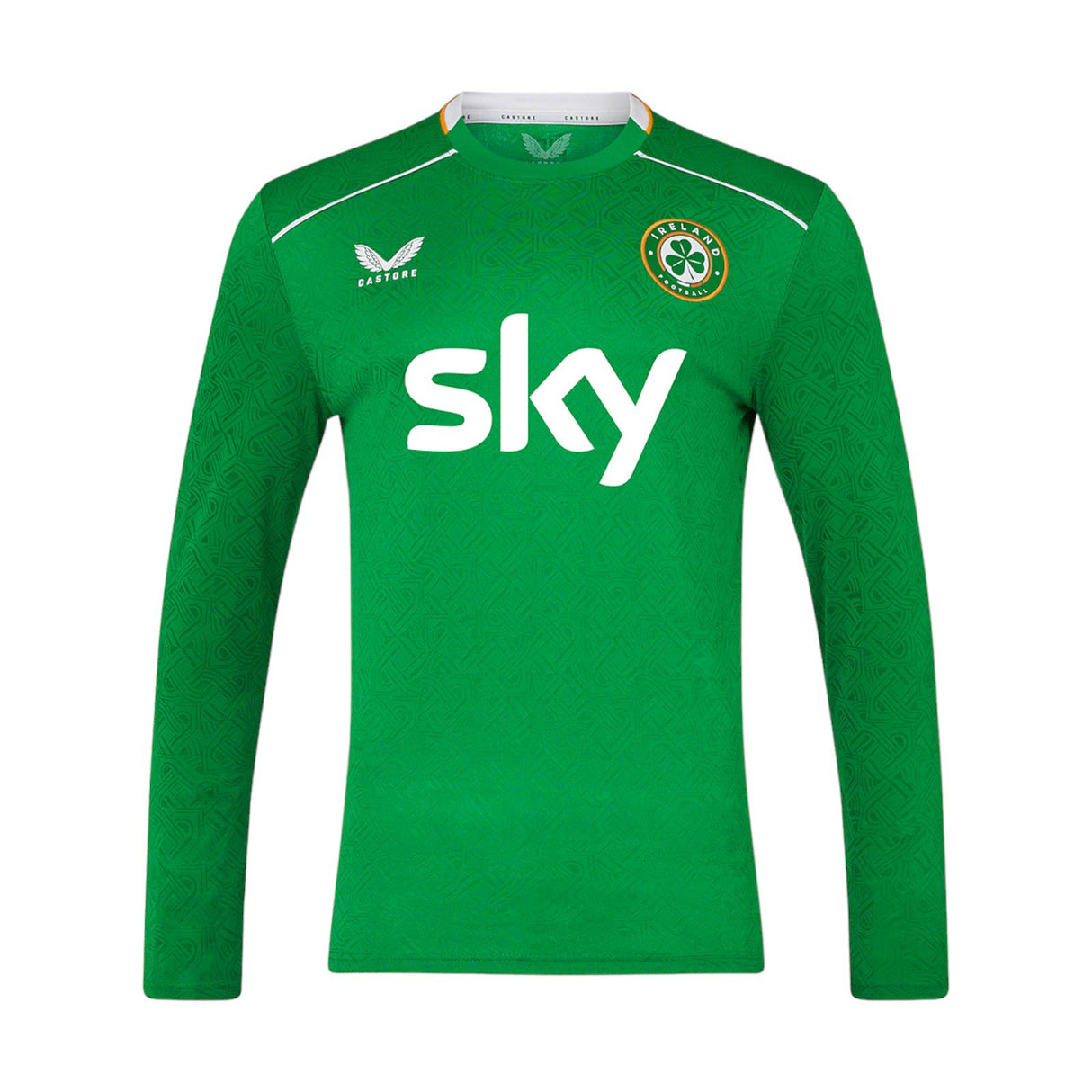 Castore FAI 24 Home LS Jersey Green