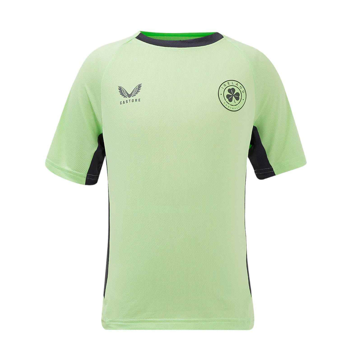 Castore FAI 24 Kids Train SS Tee Green