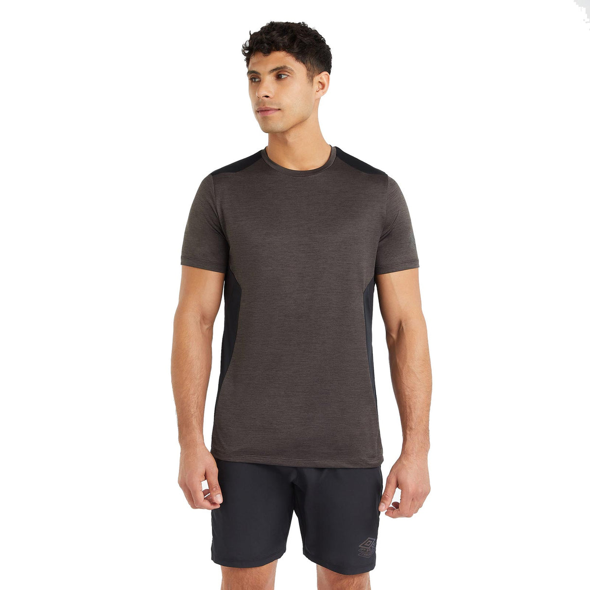 UMBRO PRO TRAINING MARL POLY TEE 23 BLK