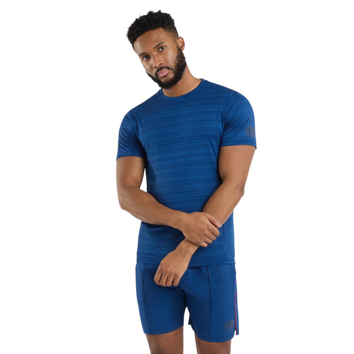 Umbro Pro Training Mar Poly Tee Mens Blu