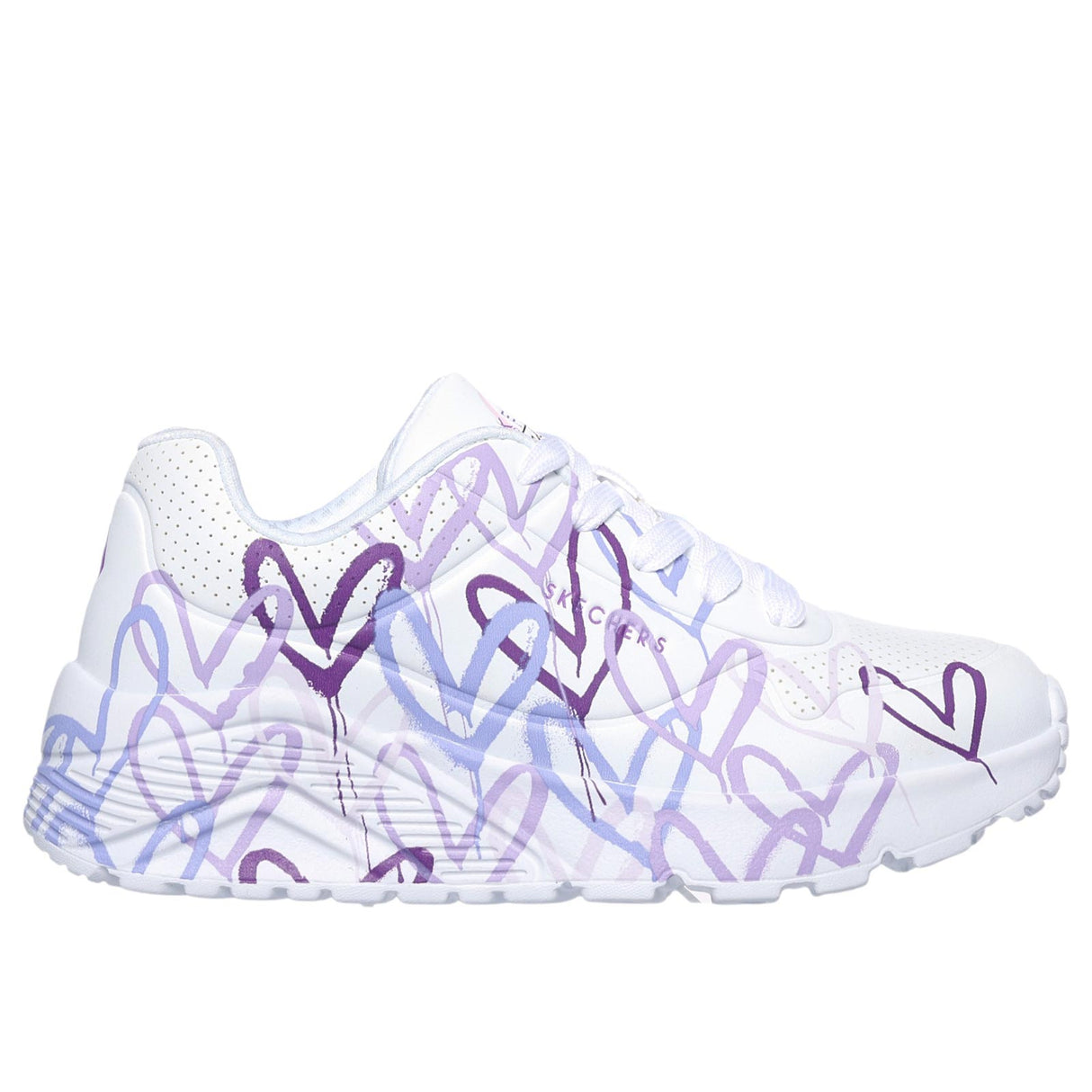 Skechers X Jgoldcrown Uno Lite Girls Wht