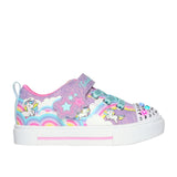 Skechers Twinkle Sparks Clouds Girl Prpl