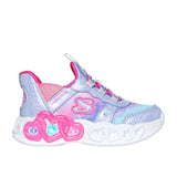 Skechers Slip Ins Heart Lights G Purple