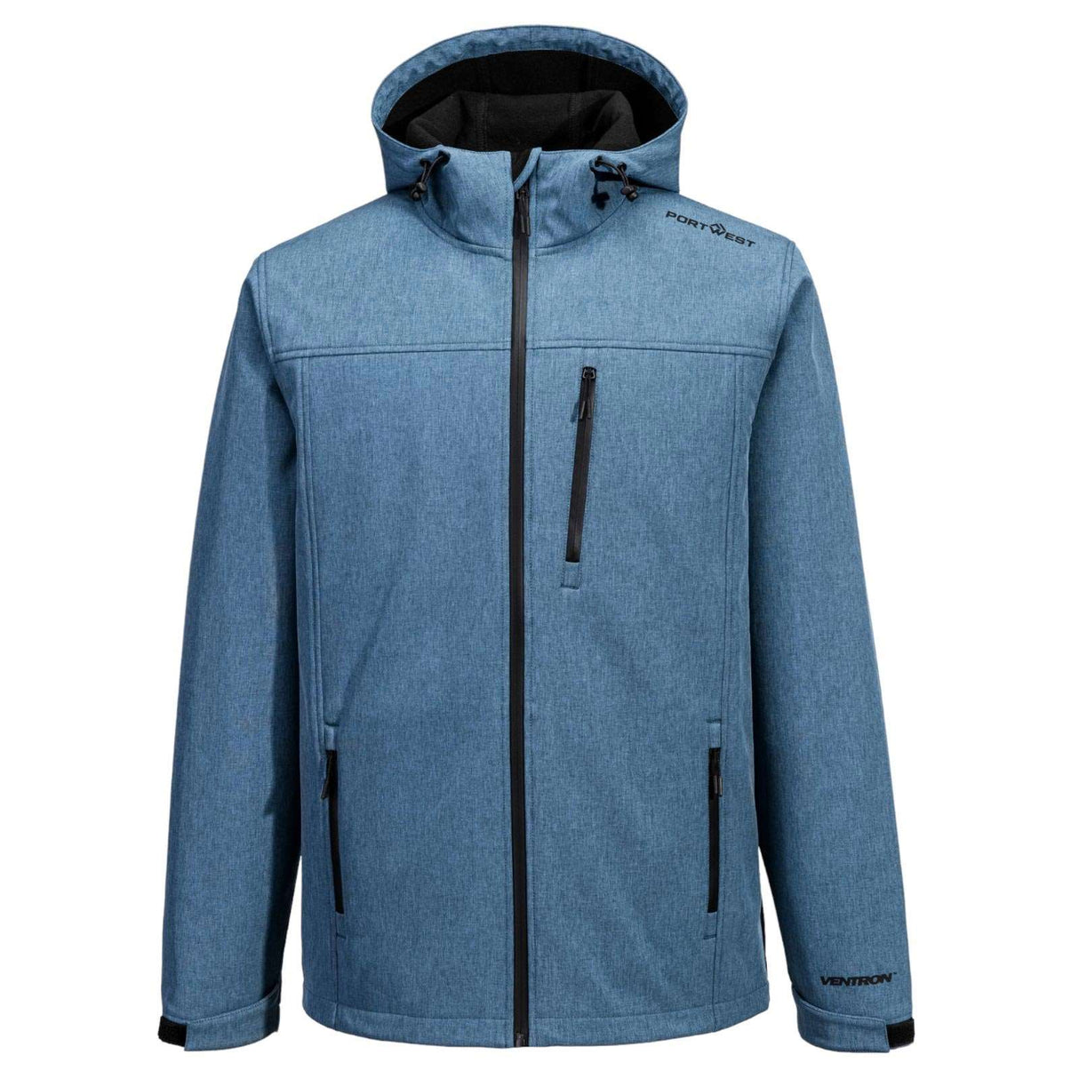 Portwest Mens Portrush Softshell Blue