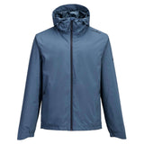 Portwest Mens Ballyfin Rain Jacket  Blue