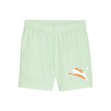 Puma Men ESS LOGO LAB 5In Wvn Shorts Grn