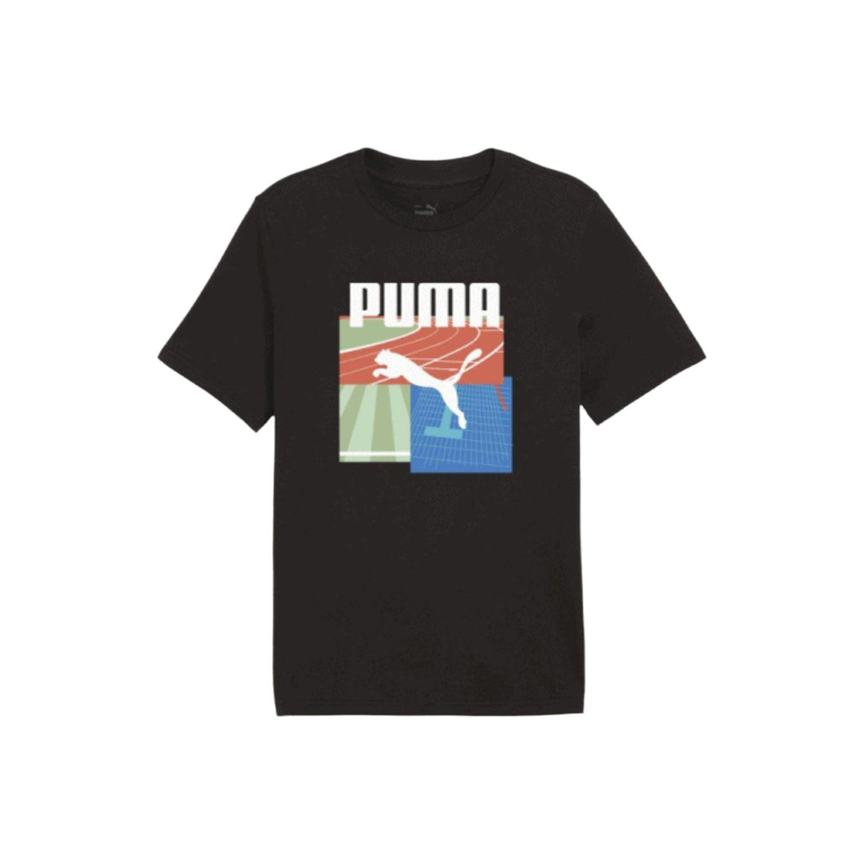 Puma Men Graphics Summer Sport Tee Black
