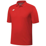 NEW BALANCE TRAINING MENS POLO HRD RED