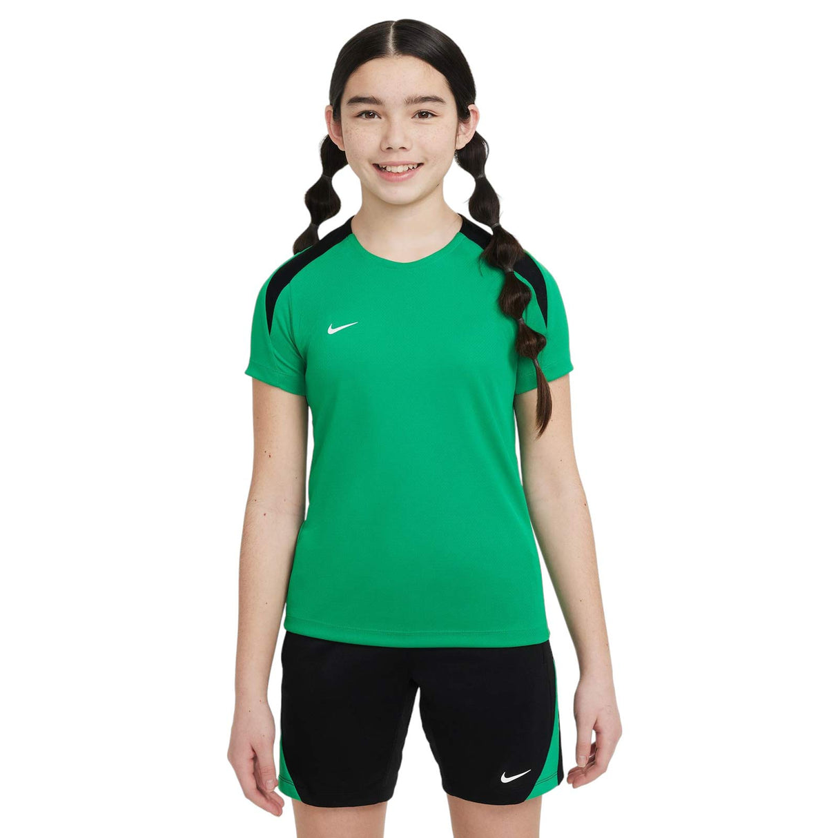 Nike Boys DF STRK 24 SS Top Green