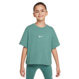 Nike Girls NSW  ESSNTL Boxy SS Tee Green