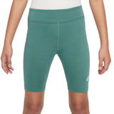 Nike Girls NSW 7 IN Bike Shorts Green