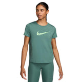 Nike One Wmns SWSH HBR DF SS Top Green