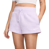Nike Wmns NSW PHNX FLC HR Shorts Purple