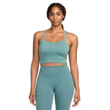 Nike One Wmns DF NV Fitted Crop Tank Grn